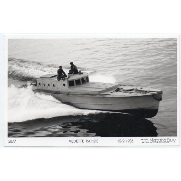 CPA - Marine de Guerre - VEDETTE RAPIDE 12-2-1935  N�4119