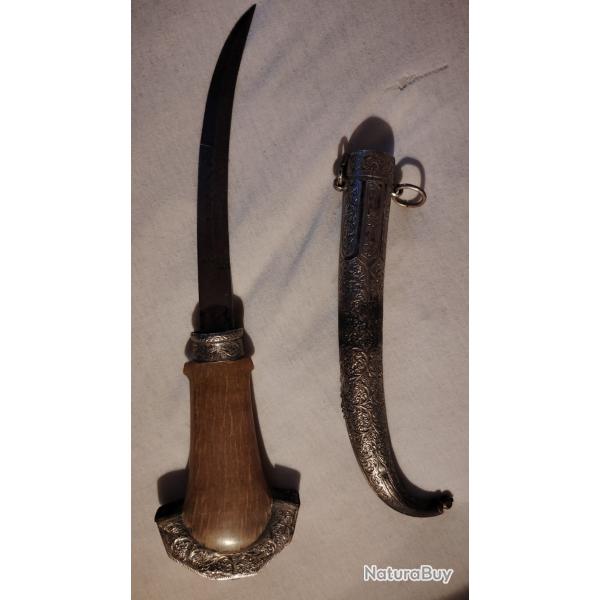 Dague Marocaine dite koumya koumiya koummiya jambiya khanjar - Maroc, Fin 19�me