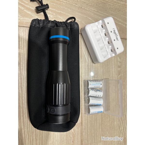 Monoculaire thermique Num'axesVIS1053 avec piles rechargeables et stations de recharge