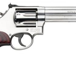 SMITH & WESSON 686 PLUS LUXE CROSSE BOIS 6&acute;&acute; Cal 357 mag