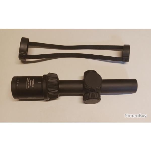 Lunette Meopta Optika6 1-6x24 RD SFP (R�ticule: 4C)