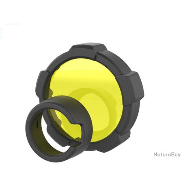 Filtre de couleur jaune pour Ledlenser P18R