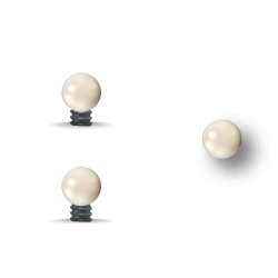 Guidon Megaline Blanc Rond M2.6 D4