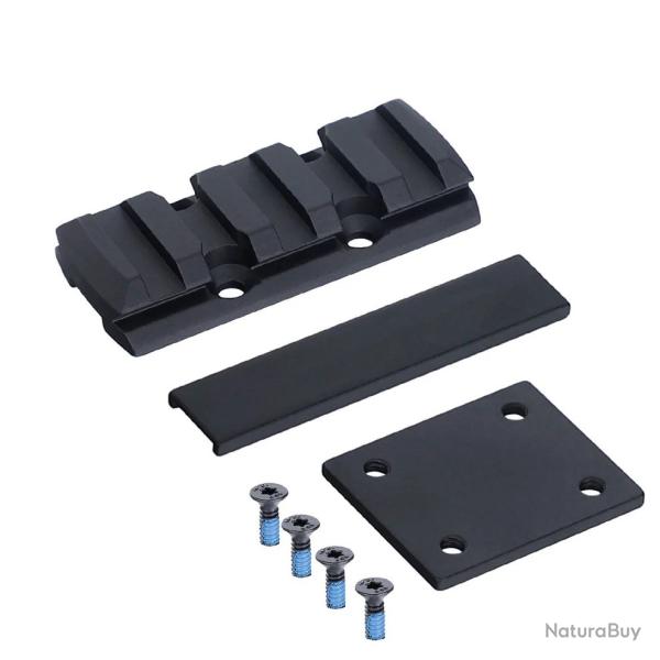 Rail Picatinny 5,6 cm pour bande ventil�e de fusil de 6 � 10 mm de large