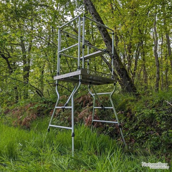 Mirador pliable transportable 19.5kg - Poste observation mobile