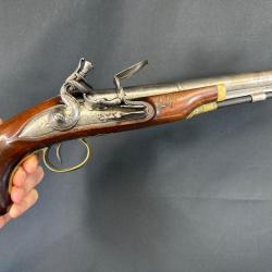 EXCELLENT PISTOLET ANGLAIS J.SOPER &Agrave; SILEX