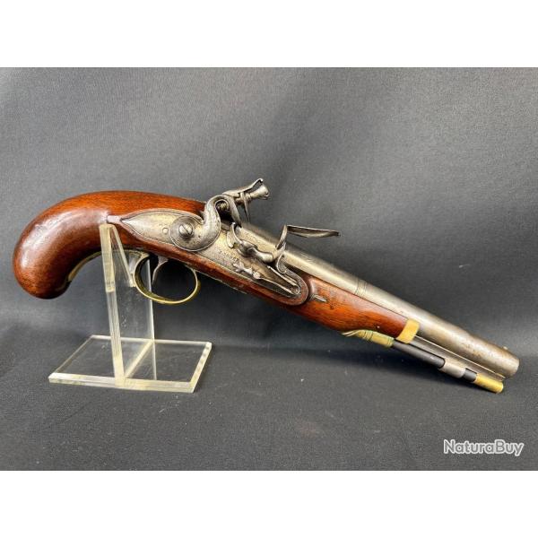 EXCELLENT PISTOLET ANGLAIS J.SOPER � SILEX