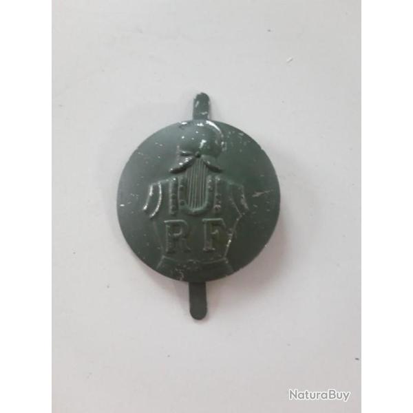 COCARDE M�TALLIQUE POUR CASQUE ADRIAN,MODELE DU GENIE