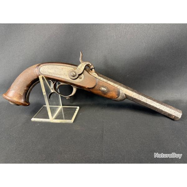 PISTOLET  PERCUSSION MODLE 1833 D'OFFICIER 1er type