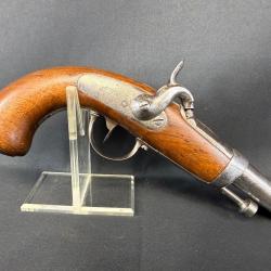 RARE PISTOLET &Agrave; PERCUSSION D'OFFICIER DE GENDARMERIE MOD&Egrave;LE 1836