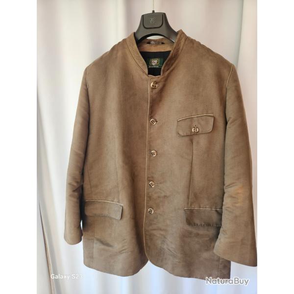 Veste autrichienne en su�dine, martingale dans le dos OS TRACHTEN