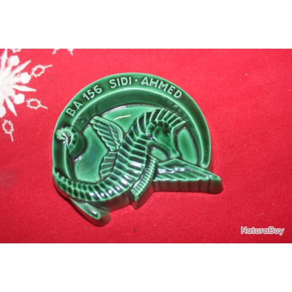 Cendrier BA 156 SIDI -AHMED Tunisie - guerre d' Algrie