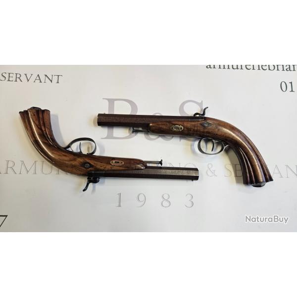 paire de pistolets  percussion