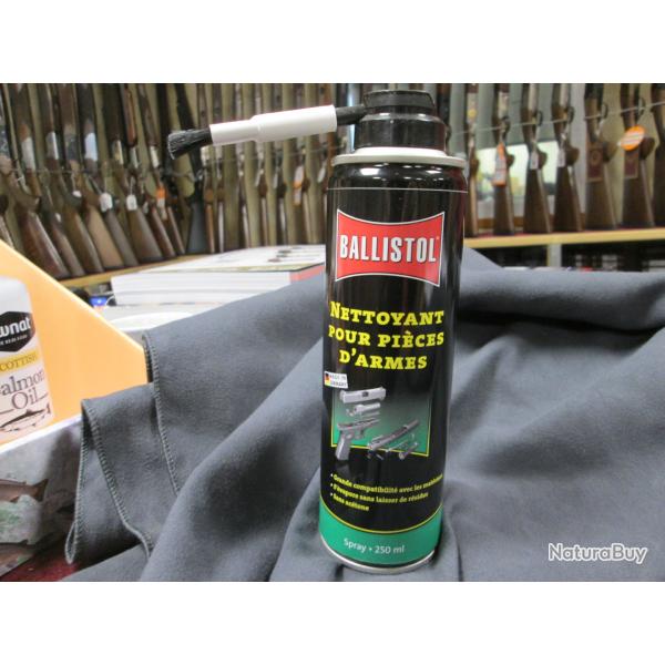 A�rosol 250 ml Nettoyant pour Pieces d'armes Ballistol