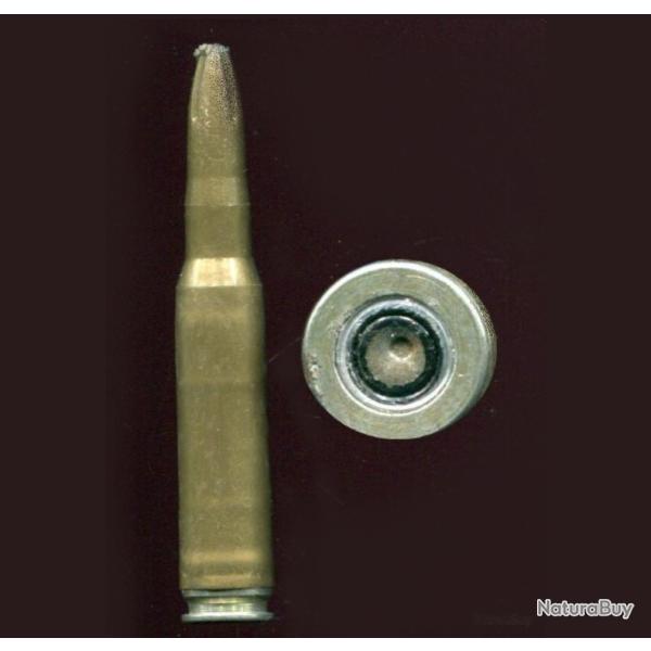 7.5 x 54 MAS -  blanc pour cinma - tui plastique dor - Cartouche du film "Le jour le plus long"