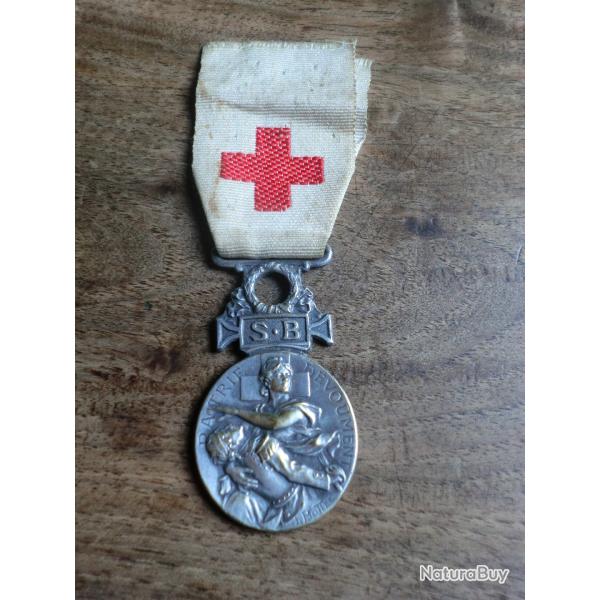 m�daille du secours aux bless�s  militaire 1864 / 1866
