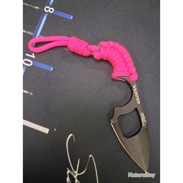Wildsteer krill black/rose