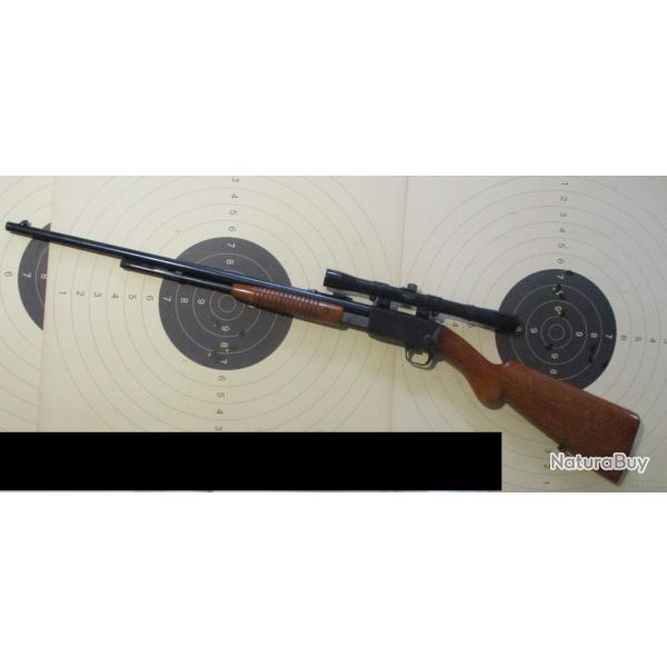 CARABINE BROWNING  modle trombone calibre 22 LR take-down   pompe