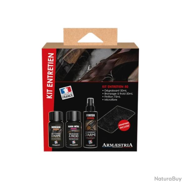 KIT ENTRETIEN 250 DGREASE+BLACK METAL+FINISH ARMAESTRIA