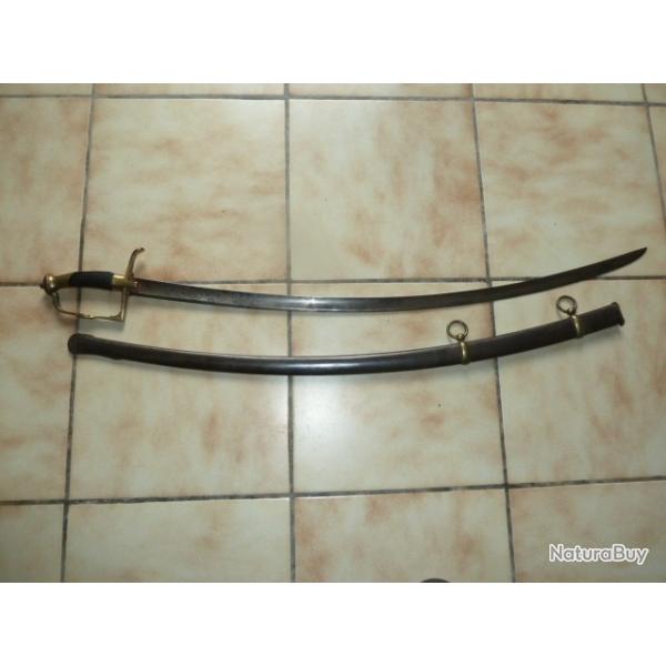 sabre de HUSSARD premier empire