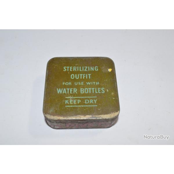 Boite pastilles eau Rations  Anglais GB British WW2 1939/1945 (23)