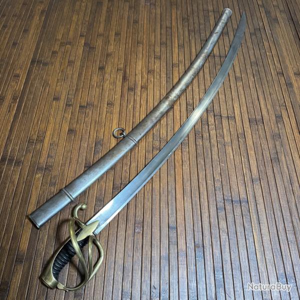 BEAU SABRE A LA CHASSEUR DE CAVALERIE L�G�RE TYPE AN lX