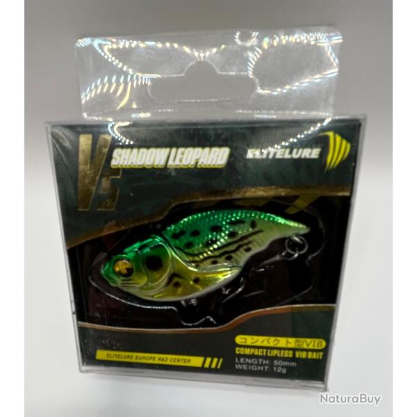 Leurre EliteLure V5 Shadow Leopard 5cm 12g Frog