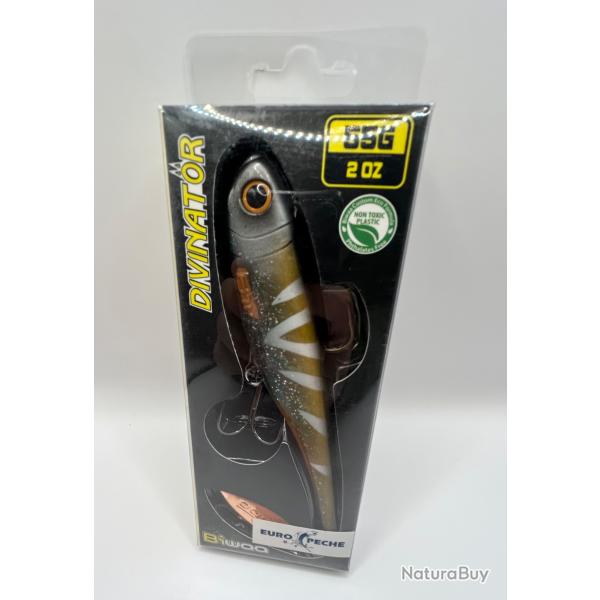 Leurre Biwaa Divinator 20cm 55g Ghost Gold Perch
