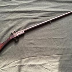 FUSIL CARABINE DE BRACONNIER A BROCHE  ST ETIENNE