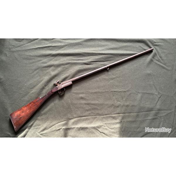 FUSIL CARABINE DE BRACONNIER A BROCHE  ST ETIENNE