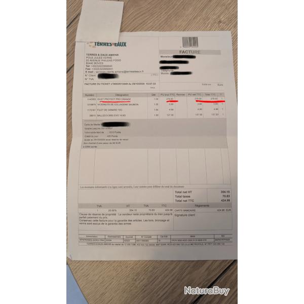 Gilet Chien Browning Protect Pro taille 60 Orange