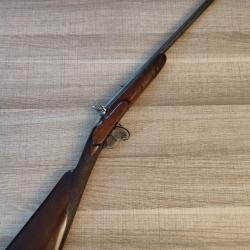Magnifique carabine flobert de jardin calibre 22 bosquette jolie crosse en noyer quadrill&eacute;e