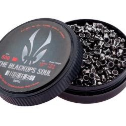 500 Plombs Black Ops Soul tête pointue 4.5mm