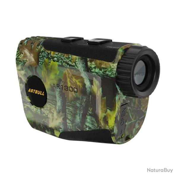 T�l�m�tre Laser Chasse Golf 750m 6X Rechargeable USB-C Compensation Pente Verrouillage Cible Vibrati
