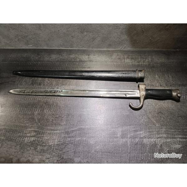 Ba�onnette Berthier 1892 PEUGEOT 2� type matching numbers