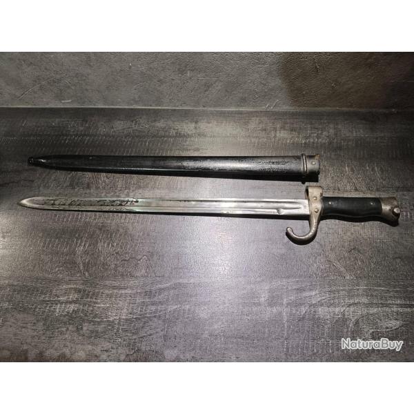 Ba�onnette Berthier 1892 PEUGEOT 2� type matching numbers