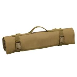 Tapis de Tir Tactique Etanche XXL 208&times;150 cm Antid&eacute;rapant Enroulable MOLLE Id&eacute;al Chasse Tir Kaki