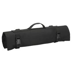 Tapis de Tir Tactique Etanche XXL 208&times;150 cm Antid&eacute;rapant Enroulable MOLLE Id&eacute;al Chasse Tir Noir