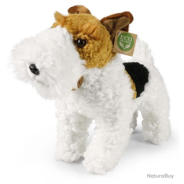 Peluche Chien Fox terrier 30 cm Eco-friendly