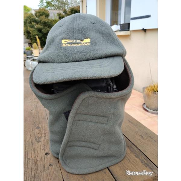 Casquette grand froid SOLOGNAC d�griff�e NEUVE