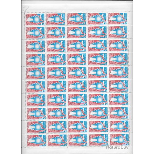 planche complte de timbres neufs de France 37