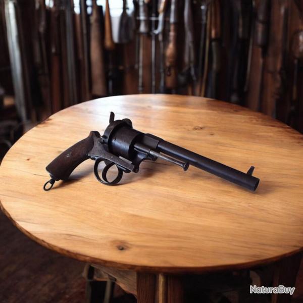 Revolver Belge 12mm  Broche type Lefaucheux Longeur 30cm