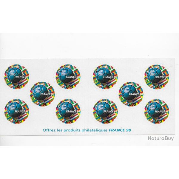 carnet postal de timbres neufs de France 1