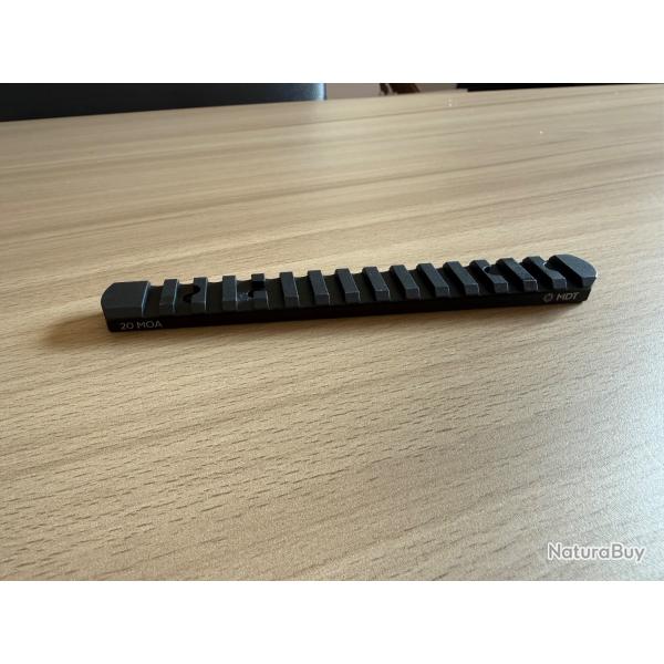 Rail MDT 20 MOA picatinny pour Tikka T3X