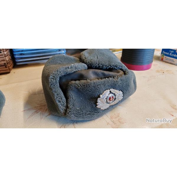 Chapka est allemand d'officier