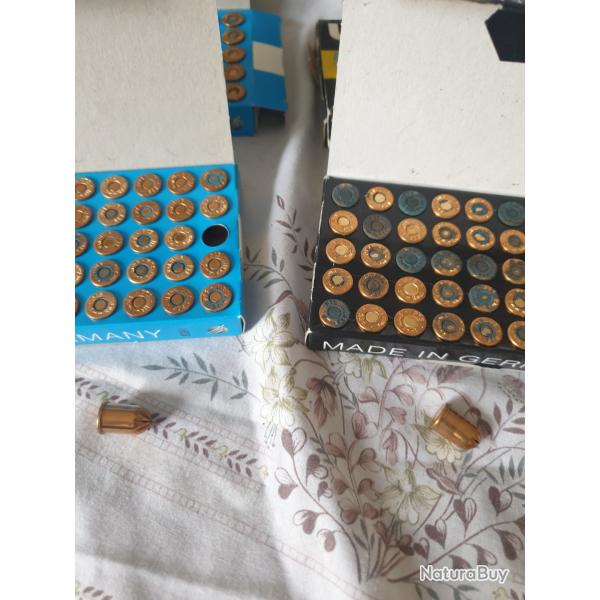 Cartouche a blanc. 380/9mm