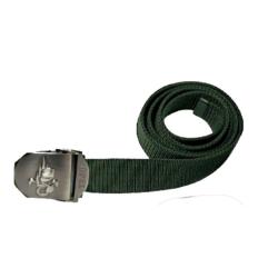 Ceinture boucle grav&eacute;e LEGION - Vert