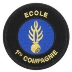 Ecusson Brod&eacute; - Compagnie d'Instruction des Gendarmes - Mobile
