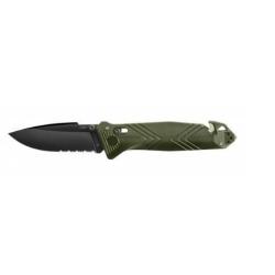 Couteau CAC Lame S&eacute;rration / Manche PA6 - Vert
