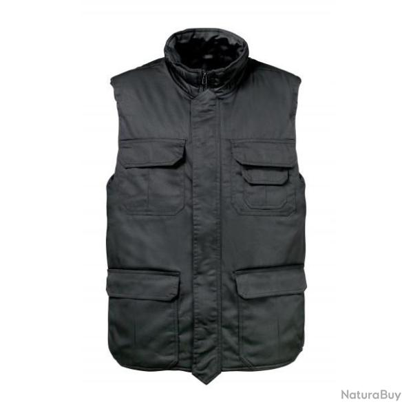 Gilet RANGERS sans manches Doubl� Polaire Noir